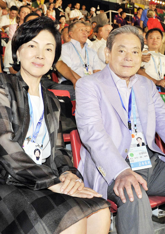 李健煕会長がユース五輪開幕式に出席