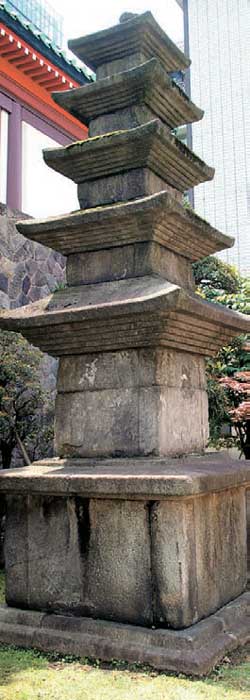 日本の大倉文化財団が返還の意向を示した利川五重石塔。