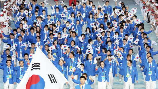 大韓民国選手団