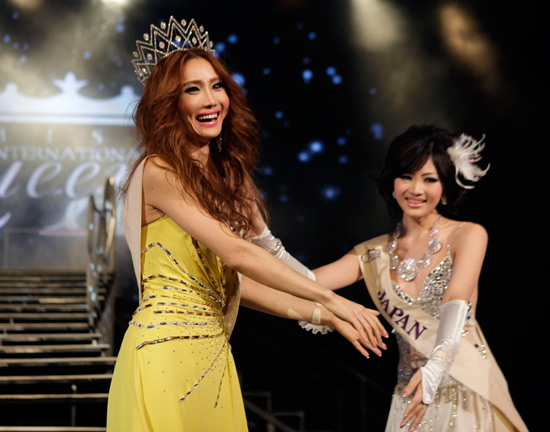 韓国人ハン・ミニさんが世界性転換者美人コンテストの「ミス・インターナショナルクイーン　２０１０」で優勝した。