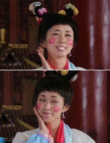 中国ドラマ「?蛮?御医」を撮影中の韓国女優チャン・ナラ（写真＝ＱＱドットコム）。
