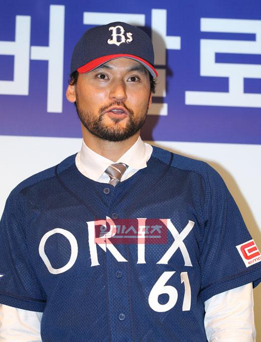日本プロ野球オリックスの朴賛浩（パク・チャンホ、３８）。