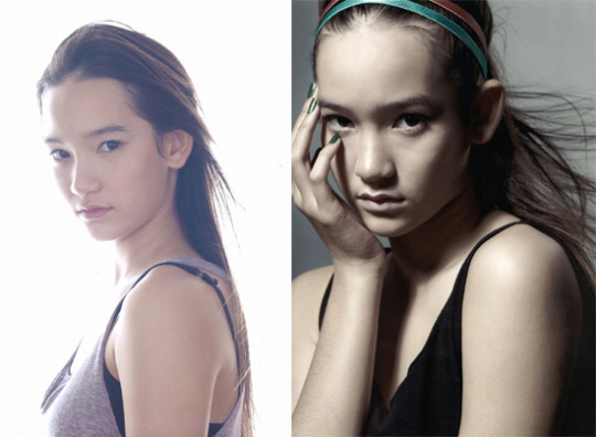 韓国化粧品モデルに抜てきされた日本人モデルのＭＯＮＡ（１３）。