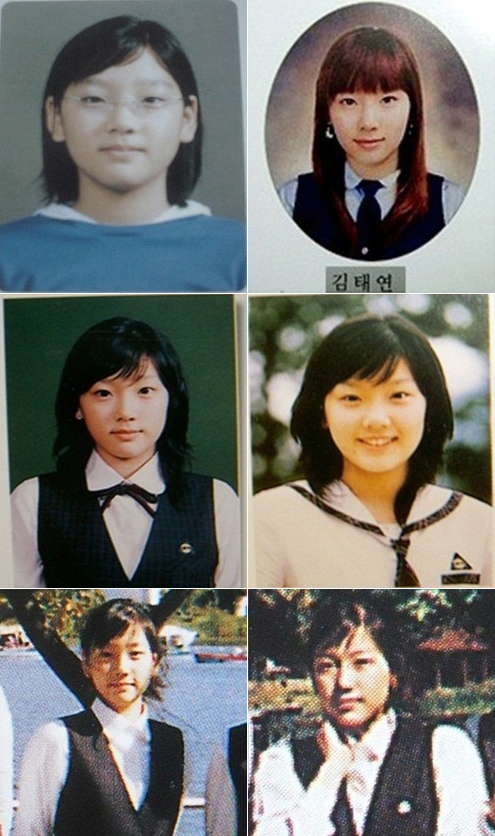 少女時代テヨンの幼児期から高校生までの卒業写真が公開された。（写真＝ステファニーミニホームページ）