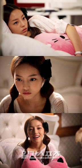 ＳＢＳ（ソウル放送）の新水木曜ドラマ「シティーハンター」 で、とてもかわいらしい寝室写真を公開した女優ク・ハラ。