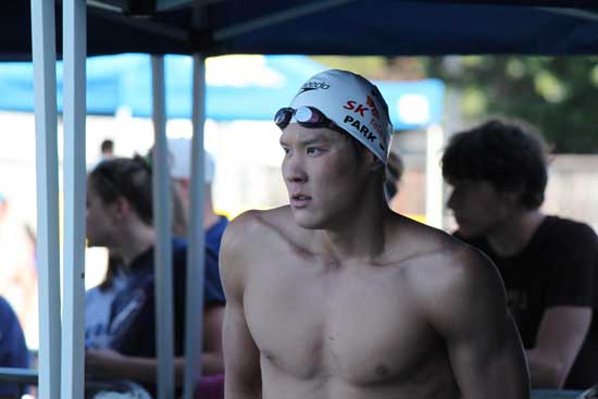 水泳サンタクララ国際大会で優勝した朴泰桓。