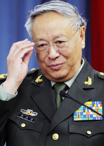 陳炳徳・中国人民解放軍総参謀長。