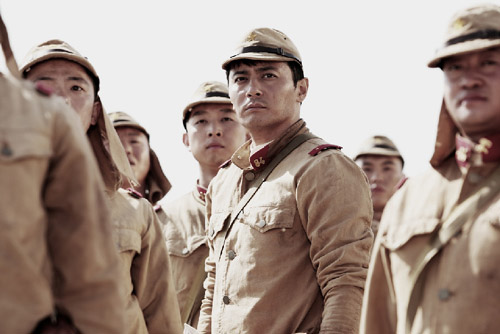 俳優チャン・ドンゴン主演の「マイウェイ」。