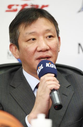 バスケットボール韓国代表チームの許載（ホ・ジェ）監督