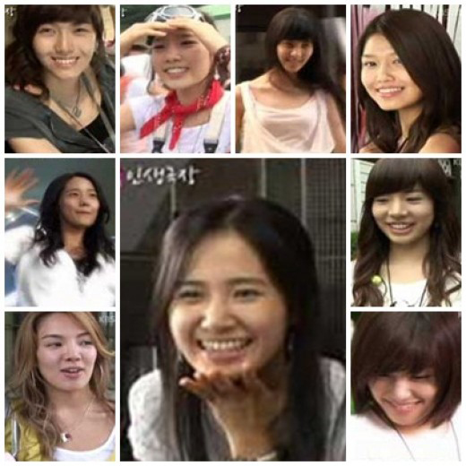 ４年前の少女時代の姿（写真＝ＫＢＳ（韓国放送公社）「スター人生劇場」放送画面キャプチャー）。