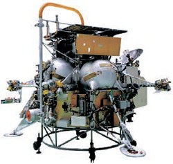 ロシアの火星衛星探査機「フォボス・グルント」。