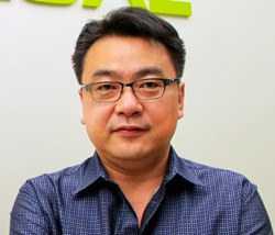 韓国の中小家電メーカー、モニュアルのパク・ホンソク代表。