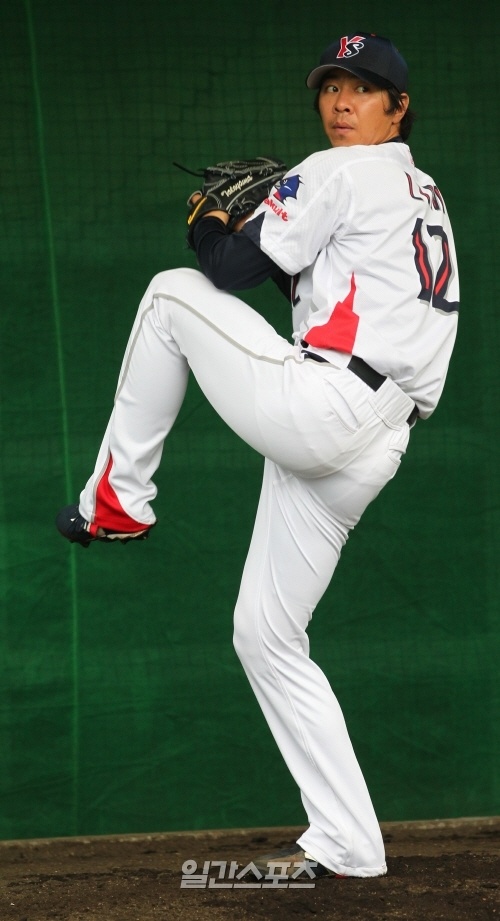 日本プロ野球ヤクルトの林昌勇（イム・チャンヨン、３６）。