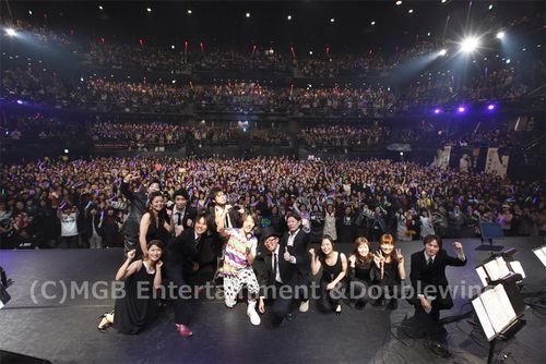 俳優のユン・サンヒョンのコンサートの様子（写真＝ＭＧＢ Ｅｎｔｅｒｔａｉｎｍｅｎｔ提供）。