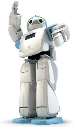東部ロボットの知能型ロボット「ホビス・ エコ（ＨＯＶＩＳ　Ｅｃｏ）」。