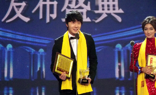 中国ファジョン賞の「アジア俳優大賞」に選ばれた韓国の俳優チョン・イル。