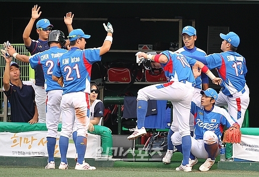 １８Ｕ世界野球選手権で韓国が日本を破り５位に。