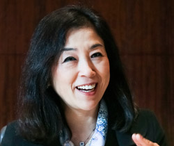 世界銀行の本田桂子（５２）首席副総裁。