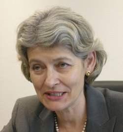 イリナ・ボコヴァ（６２）ユネスコ事務局長。