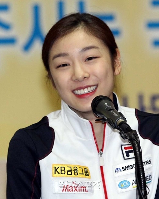韓国ギャラップの調査「２０１４ソチ冬季五輪で最も印象的な活躍をした選手」のトップに挙げられたキム・ヨナ（２４）。