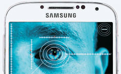 サムスン電子は今後発売される戦略スマートフォンに虹彩認識技術を採用していくようだ。