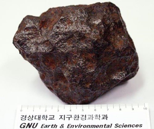 １９７０年代に清州で発見された隕石。