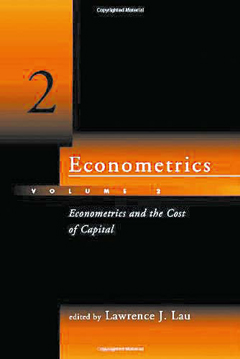 ラウ教授の著作『計量経済学』。
