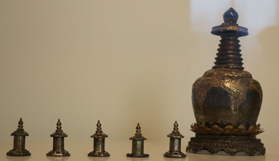 ボストン美術館が所蔵している高麗時代ラマ塔型舍利具。