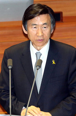 尹炳世（ユン・ビョンセ）外交部長官。（写真＝中央フォトＤＢ）