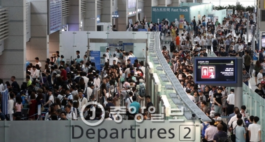 仁川空港利用客が過去最大を達成するとみられる。