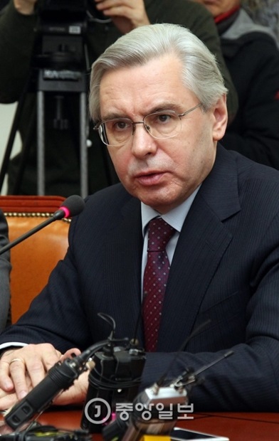 アレクサンドル・チモニン駐韓ロシア大使。（写真＝中央フォト）