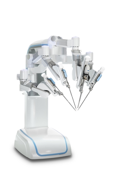 未来カンパニーとセブランス病院が開発した手術支援ロボット「レボ・アイ」。最近、臨床試験が終わった。（写真＝未来カンパニー）
