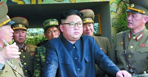 北朝鮮金正恩労働党委員長。（写真＝中央フォト）