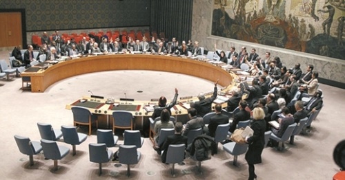 国連安全保障理事会北朝鮮制裁委員会。（写真提供＝国連本部）