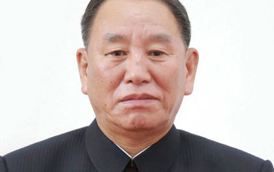 金英哲朝鮮労働党中央委員会副委員長。