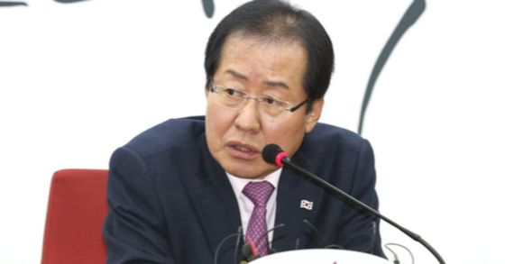 洪準杓（ホン・ジュンピョ）前自由韓国党代表