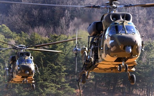 韓国産多目的ヘリコプター「スリオン」