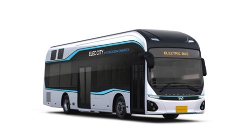 現代自動車の第３世代新型水素電気バス