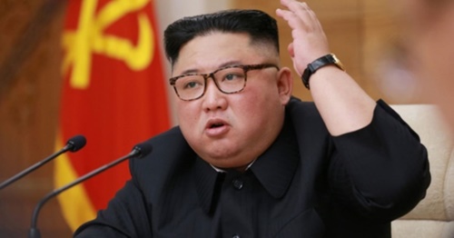 北朝鮮の金正恩（キム・ジョンウン）国務委員長（中央フォト）