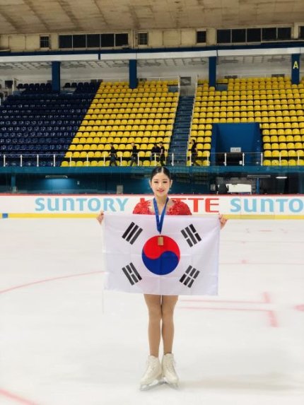 韓国フィギュア女子シングルのイ・ヘイン〔１４、漢江（ハンガン）中〕がジュニアグランプリシリーズで連続優勝を果たした。
