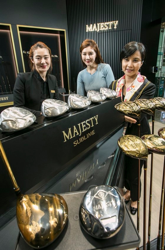 マジェスティは昨年から韓国ゴルフ用品市場に注力している。［写真　マジェスティ］