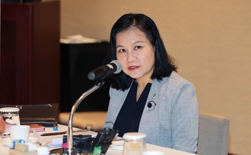 韓国産業通商資源部通商交渉本部長の兪明希氏
