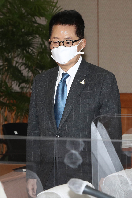 韓国国家情報院の朴智元（パク・ジウォン）院長