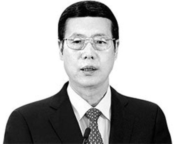 中国の張高麗前国務院副首相