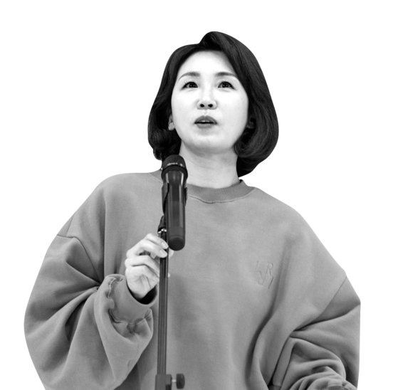韓国与党「共に民主党」大統領候補の李在明（イ・ジェミョン）氏の夫人、キム・ヘギョン氏。