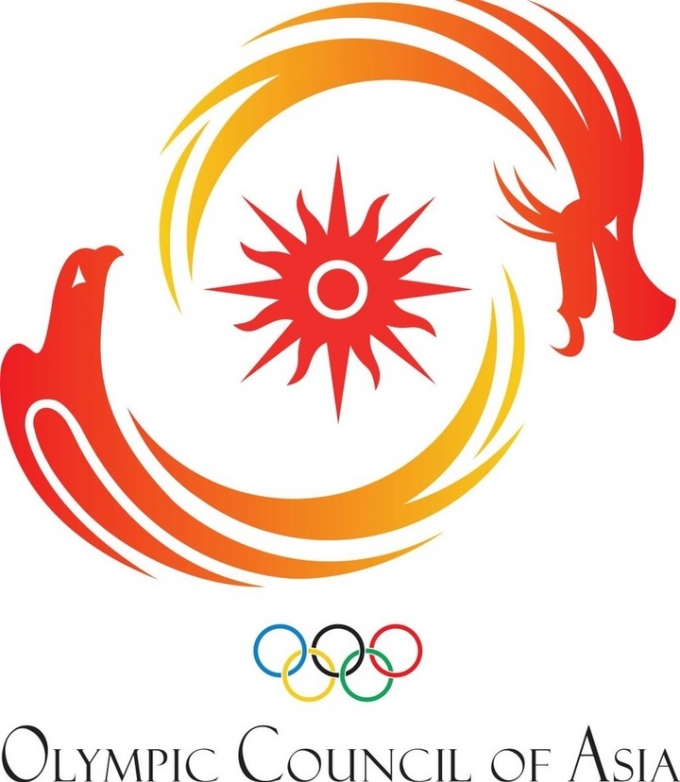 アジアオリンピック評議会（ＯＣＡ）のロゴ［ＯＣＡホームページ　キャプチャー］