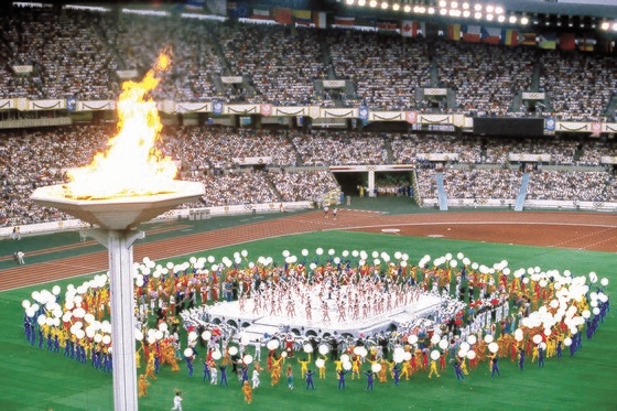 １９８８年ソウルオリンピック開会式　中央フォト