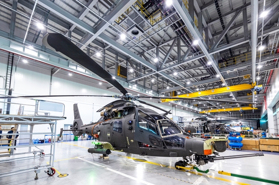 量産を控えた韓国型小型武装ヘリコプター