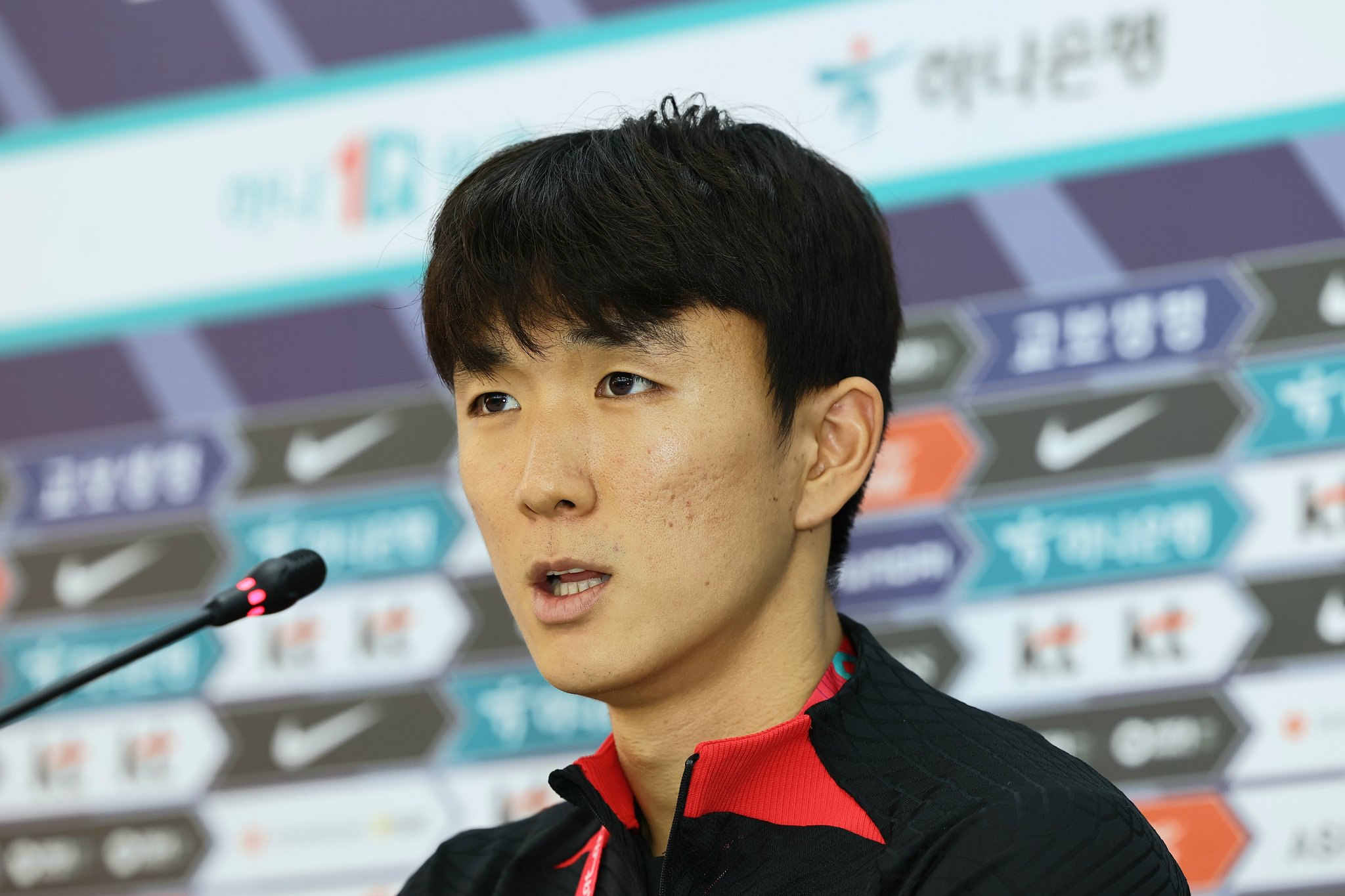 韓国代表チームの黄仁範（ファン・インボム）選手