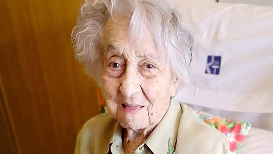 スペインに住む１１５歳のマリア・ブラニャス・モレラさんが存命する最高齢の人物だとギネス世界記録が明らかにした。［ツイッター　キャプチャー］